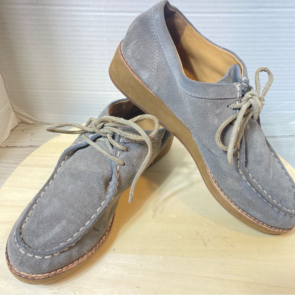 Seavees Women’s Pewter Suede Shoes Gray Size 9 - Picture 6 of 8
